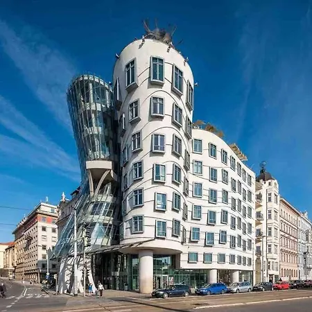 Andel Studio With Terrace 布拉格 外观 照片